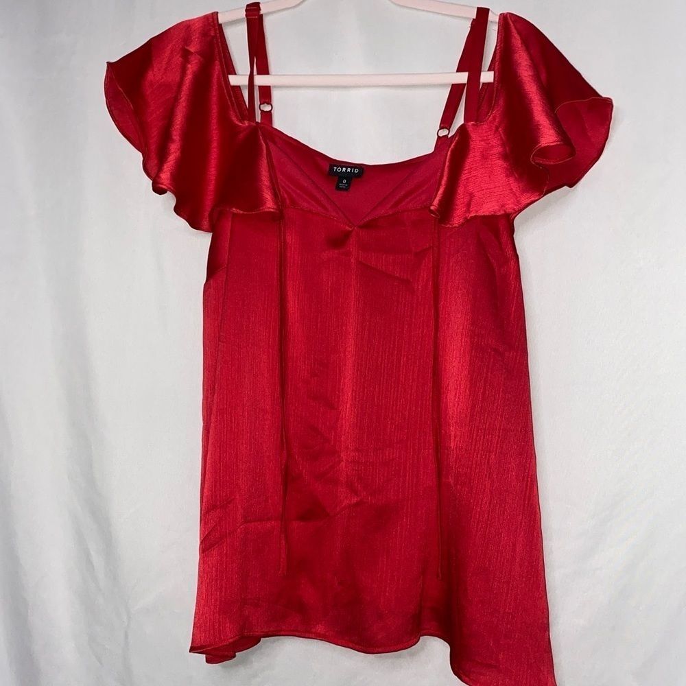 Off the shoulder torrid blouse plus size